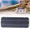 12V 5W Tragbares Solarpanel Polykristallines Auto Boot 15
