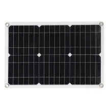 Panneau solaire monocristallin semi-flexible 18 V 20 W, étanche