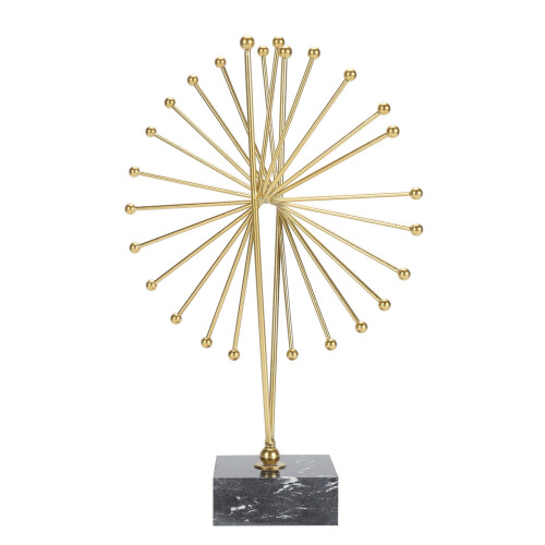 Elegante abstrakte Linie Metallornamente Eisen Marmor 1