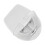Porte-verres mural en ABS blanc 12