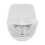 Porte-verres mural en ABS blanc 2