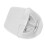 Porte-verres mural en ABS blanc 10