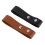 4 Stück Leder-Peitschenholster Schwarz/Braun 13,8 cm 13