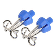 2 pièces de crochets IV, 4 porte-crochets, support métallique Ø13 mm/0,5 po