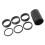 Aluminium-Headset-Abstandshalter, 7 Stück, 28,6 mm, Silber 1