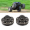 2 Stück Messing-Portalabdeckungen 110 g Schwarz Capra SCX10 15