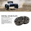 2 Stück Messing-Portalabdeckungen 110 g Schwarz Capra SCX10 3