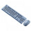 (A1) Rechargeable Wireless Keyboard and Mouse Set Notebook Keyboard 1