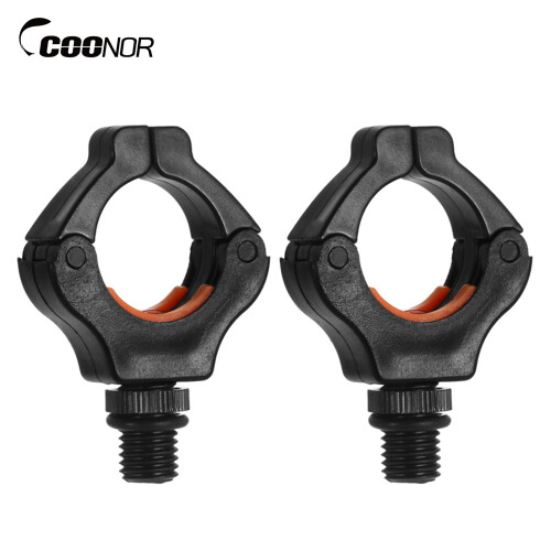 Testa di supporto per canna da pesca, 2 pezzi, mascelle 4,5 cm, interno 2,2 cm 2