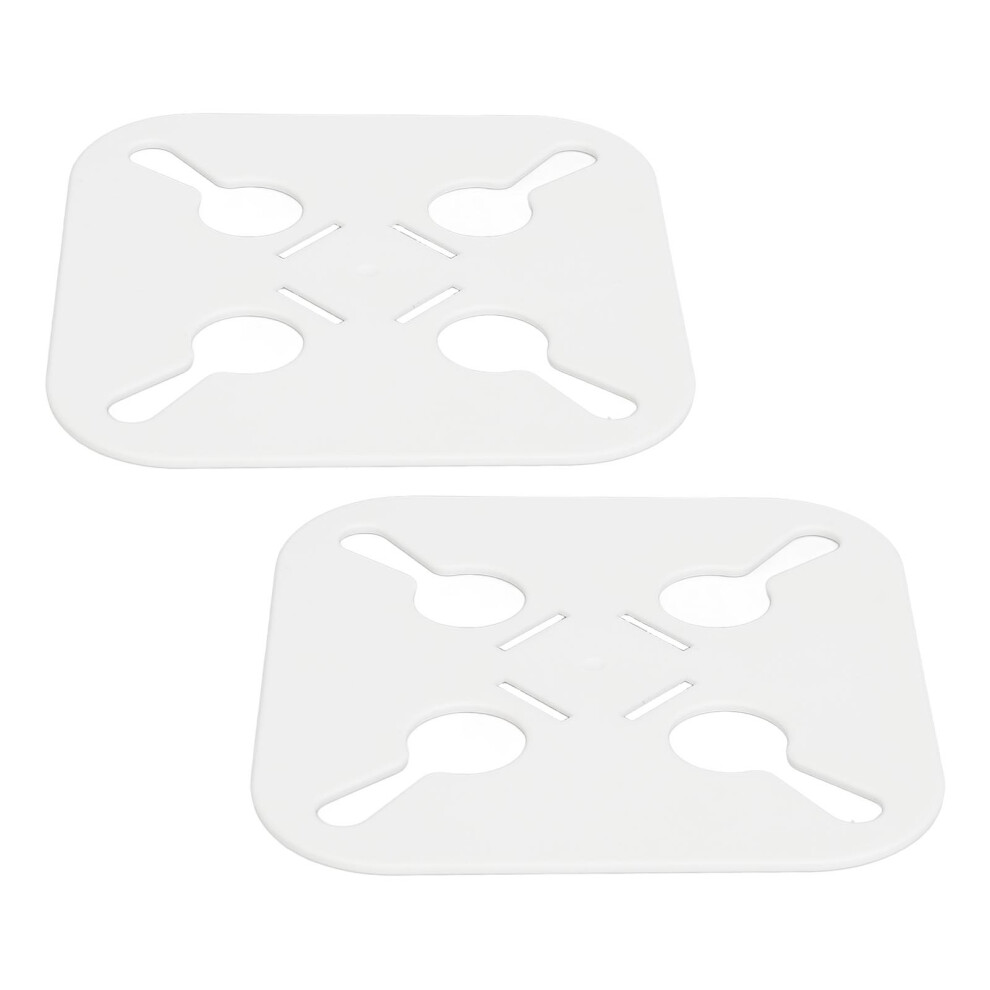 2pcs Anti Tangle Laundry Gadget, 10x10cm PP Quick Dry Wash Detangler