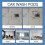 3pcs Cockroach Gel Bait Roach Pest Killer with Plunger Tip for Floor Kitchen Non-toxic 5