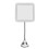 Bianco 5X ingrandimento LED specchio 2G 13 x 13 cm 3xAA 3