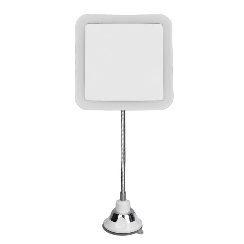 Bianco 5X ingrandimento LED specchio 2G 13 x 13 cm 3xAA 2
