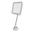 Bianco 5X ingrandimento LED specchio 2G 13 x 13 cm 3xAA 1