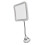 Bianco 5X ingrandimento LED specchio 2G 13 x 13 cm 3xAA 14