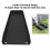 4PCS Black Downspout Splash Block Rain Gutter Extensions with 8 Fixing Nails 4