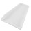4PCS Plastic Downspout Splash Block, 41.4x5.1cm, White 13
