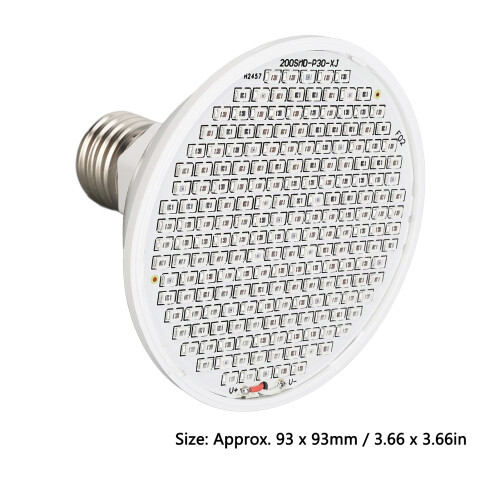Lampada di bellezza LED infrarossa E27 5W 93x93mm 85-265V 1