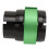 Outil pousse-joint de fourche 45-46mm vert en alliage d'aluminium 12