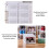 Collapsible Clear Shoe Storage Box, 3-Layer Stackable Organizer (19.5x25.5x34.5cm) 6