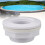 SP1419D ABS Conector de entrada direccional para agua 0.72in 15