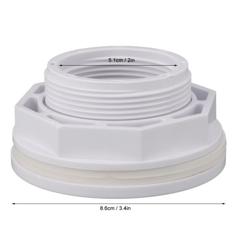 SP1419D ABS Conector de entrada direccional para agua 0.72in 1