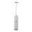 Mini mousseur à lait blanc laiteux 78g 35x214mm 3