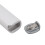 Mini mousseur à lait blanc laiteux 78g 35x214mm 12