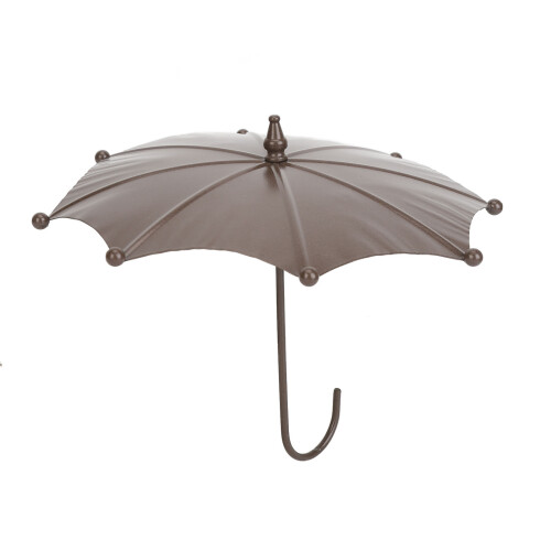 Regenschirm Vogel Trog Eisen, 17,5x13,5cm, 6,9x5,3in