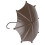 Regenschirm Vogel Trog Eisen, 17,5x13,5cm, 6,9x5,3in 8