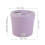 Mini olla eléctrica 1.2L base morada 13cm 13.5cm 2