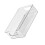 Transparente Streifen 6.9 oz PET Make-up-Organizer 11