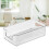Transparente Streifen 6.9 oz PET Make-up-Organizer 12