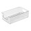 Transparente Streifen 6.9 oz PET Make-up-Organizer 2