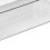 Transparente Streifen 6.9 oz PET Make-up-Organizer 8