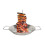Gril vertical à broche en acier inoxydable 668-760,00 g 16