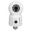 Outdoor IP63 3MP 2K Wireless Light Bulb Camera with Night Vision & Motion Tracking 2