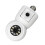 Outdoor IP63 3MP 2K Wireless Light Bulb Camera with Night Vision & Motion Tracking 1