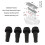 Silicone Ignition Wire Boot 4PCS for Peugeot 206CC 307 308 408 Replacement 3