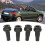 Silicone Ignition Wire Boot 4PCS for Peugeot 206CC 307 308 408 Replacement 16