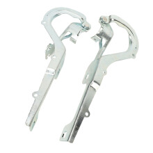 Pair Hood Hinges for Peugeot 2008 2014-2018 Left/Right Metal Replacement