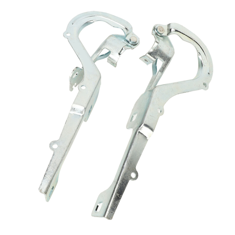 Pair Hood Hinges for Peugeot 2008 2014-2018 Left/Right Metal Replacement