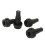 Silicone Ignition Wire Boot 4PCS for Peugeot 206CC 307 308 408 Replacement 12