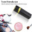 Vibration Lipstick Massager 10 Modes, USB, Waterproof, Black 5