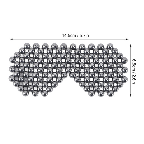 Energy Stone Augenabdeckung Terahertz-Kugel 14,5x6,5 cm 1