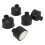 5 Stück Schaumgummi-Luftfilter für RC-Auto 1/10 Schwarz 13