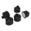 5 Stück Schaumgummi-Luftfilter für RC-Auto 1/10 Schwarz 16