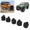 5 Stück Schaumgummi-Luftfilter für RC-Auto 1/10 Schwarz 15