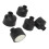 5 Stück Schaumgummi-Luftfilter für RC-Auto 1/10 Schwarz 11