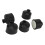 5 Stück Schaumgummi-Luftfilter für RC-Auto 1/10 Schwarz 10